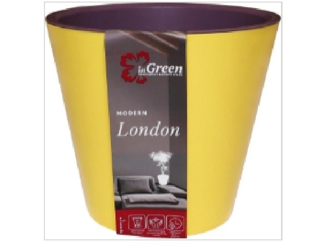 Горшок для цветов London d 330/16 л на колесиках 6207/4